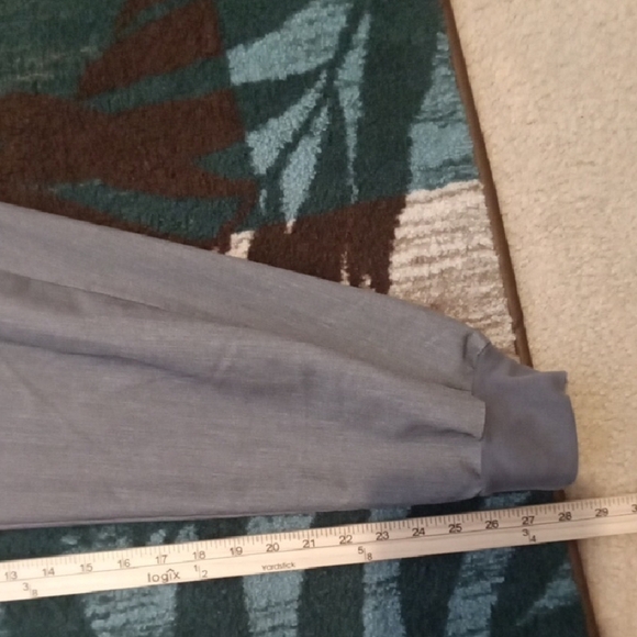 Figs Gray Track Pants Joggers with Elastic Waistband Casma Zamora Style Womens - Picture 8 of 13